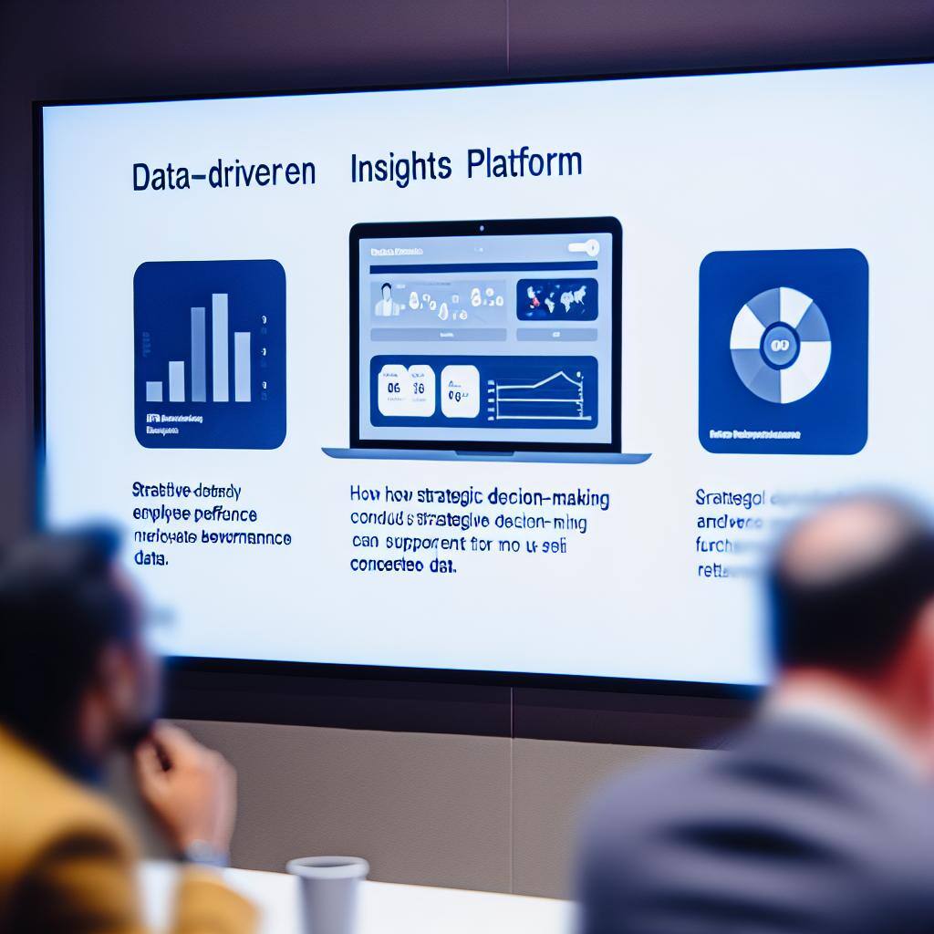An image of Trakstars datadriven insights platform for HR professionals, showing realtime employee performance data, engagement surveys, strategic de
